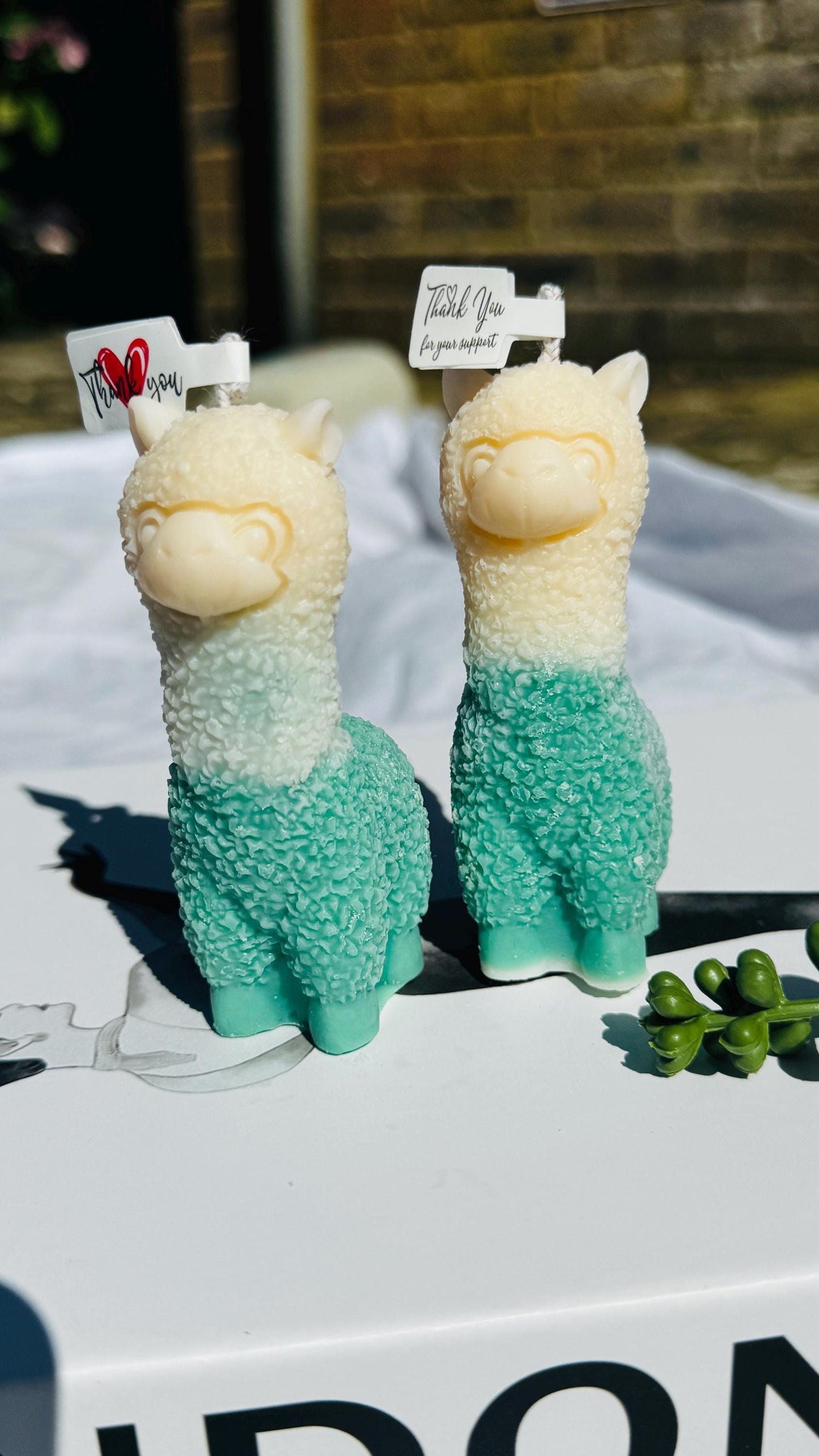 Alpaca candle | Llama candle | Animal shaped candles | Baby shower Gifts | Animal decor | Nursery room decor | Cute candle | Alpaca decor