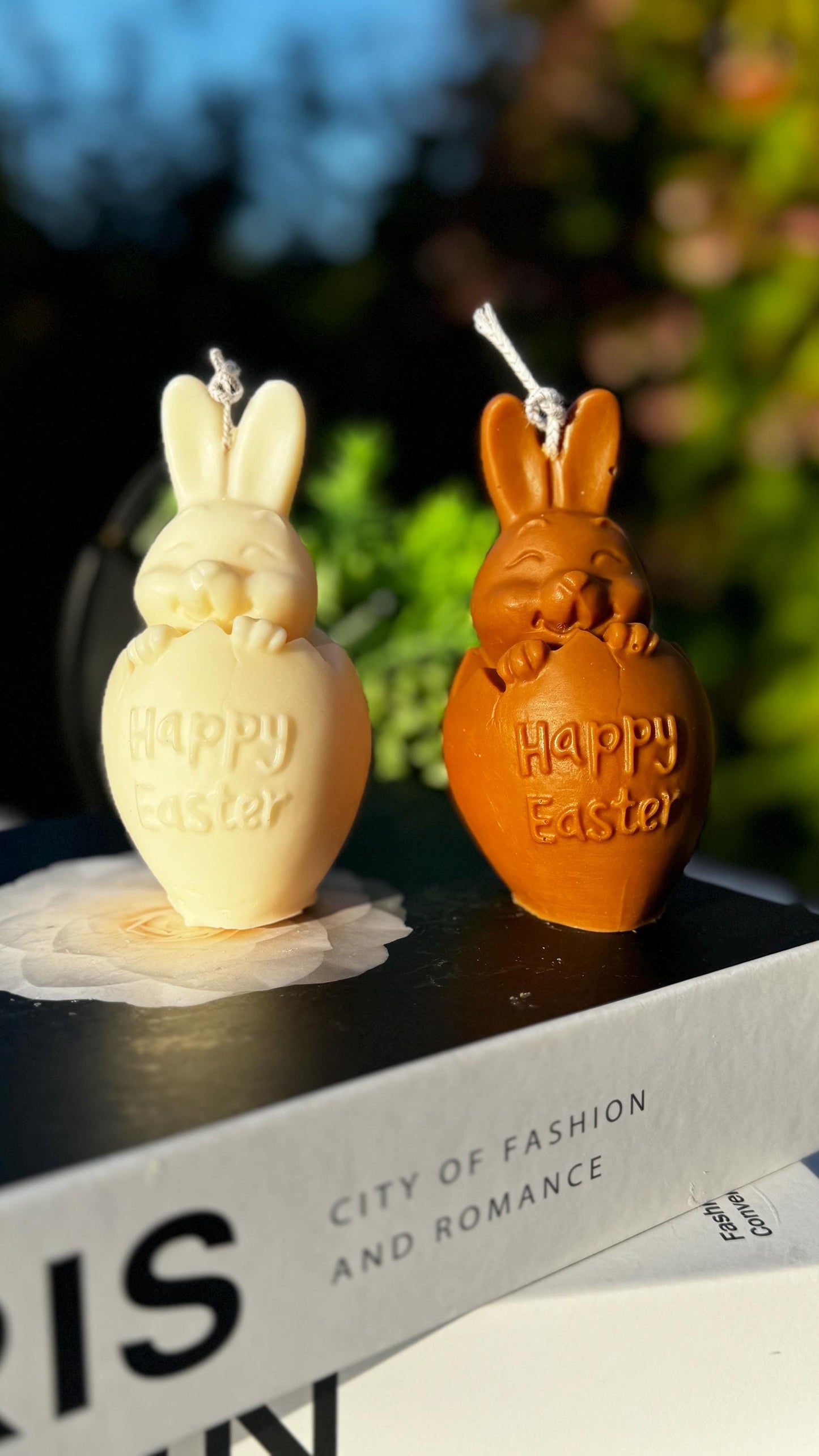 Bunny Candle | Easter Bunny | Natural Candle | Soy Wax Candle | Handmade Candle | Easter Decoration | Rabbit Candle | Bunny Decor | Vegan