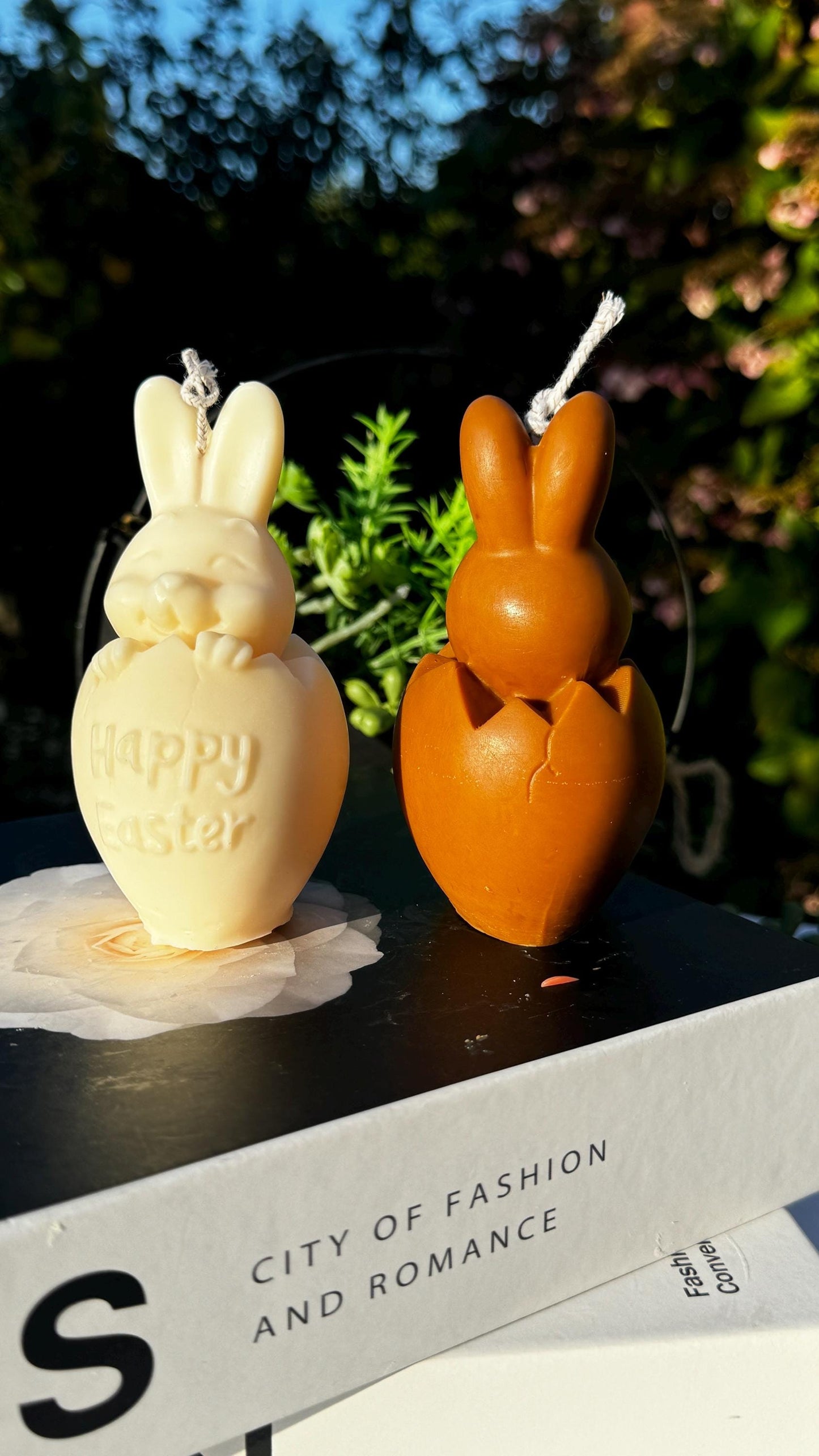 Bunny Candle | Easter Bunny | Natural Candle | Soy Wax Candle | Handmade Candle | Easter Decoration | Rabbit Candle | Bunny Decor | Vegan